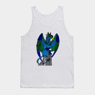 Blue Magical Griffon Tank Top